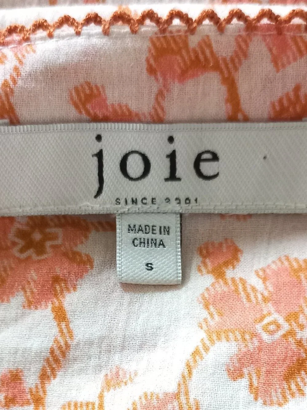JOIE (ANTHROPOLOGIE) Leroy top 100% cotton - Picture 11 of 12